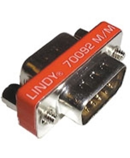 Lindy 15-pin HD Mini Gender Changer 15-pin HD 15-pin HD kabeladapter/verloopstukje