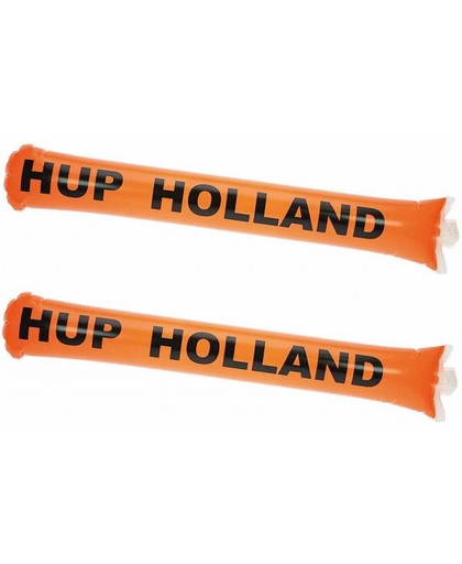 2 opblaassticks - 60cm - hup Holland hup