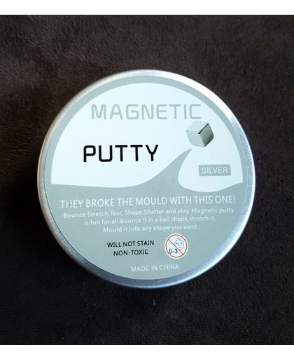 Magnetic Putty Zilver