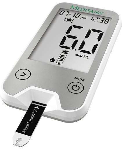 Medisana MediTouch 2 Connect mmol/L (versie voor Nederland) - Bloedsuikermeter