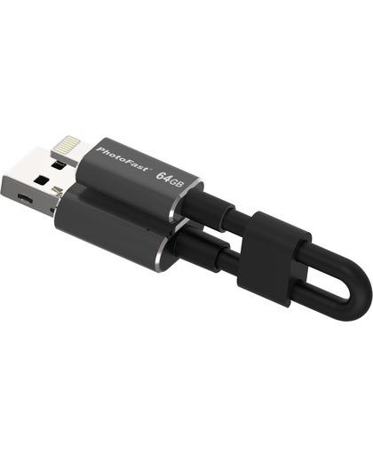 PhotoFast MemoriesCable U2 - USB-stick - 64 GB