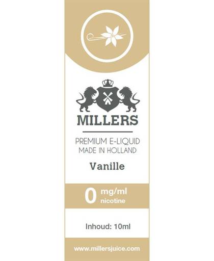 Millers Vanille e-liquid 0mg
