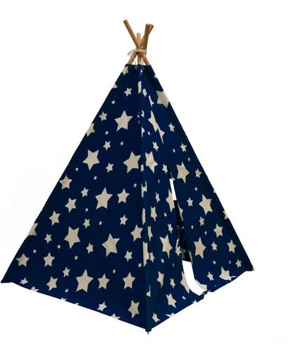 Sunny Cosmo Tipi Tent Blauw / Wit