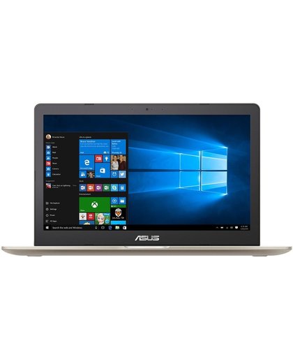 ASUS VivoBook Pro N580VN-DM073T Goud, Metallic Notebook 39,6 cm (15.6") 2,5 GHz Zevende generatie Intel® Core™ i5 i5-7300HQ