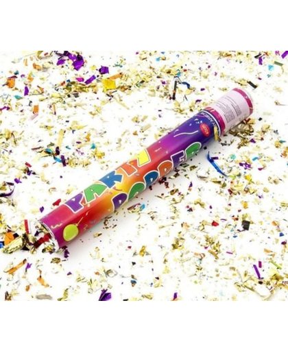Partychimp - Confetti kanon - Partypopper - Folie - 40cm