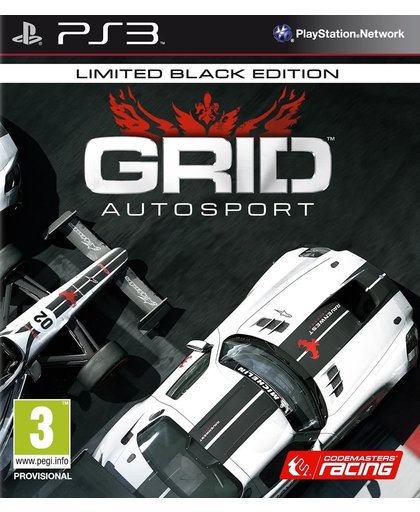 Sony Grid Autosport Limited Black Edition, PS3 Basic + DLC PlayStation 3 video-game