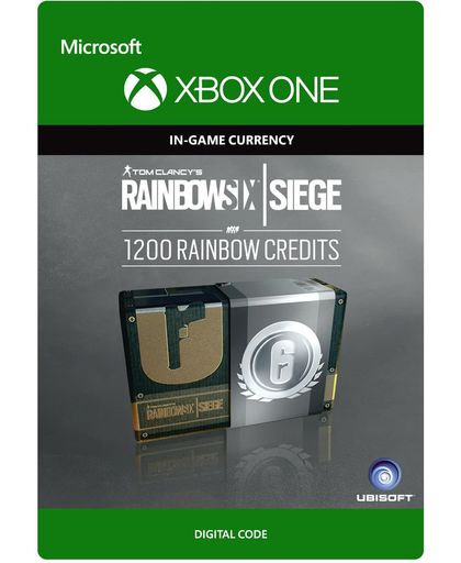 Tom Clancy's Rainbow Six Siege - Currency pack 1200 Rainbow credits - Consumable - Xbox One