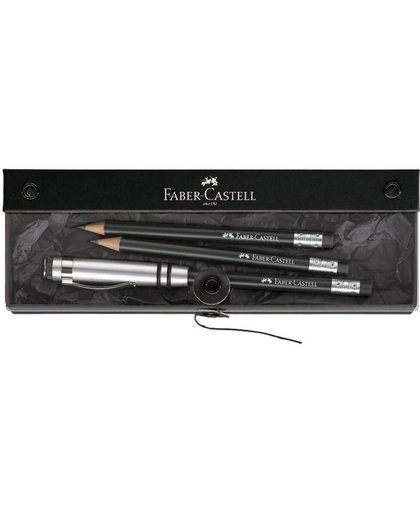 Faber Castell potlood Perfect Pencil giftset, potlood-verlengstuk