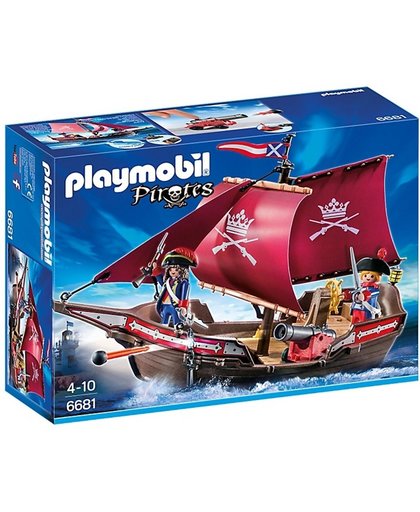 Playmobil Pirates: Soldatenzeilschip Met Kanonnen (6681)