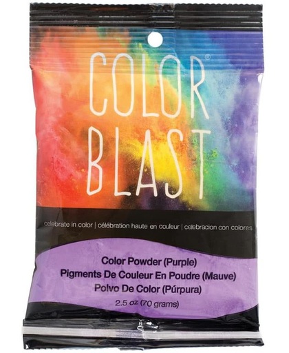 Color Blast Kleurpoeder paars colorrun