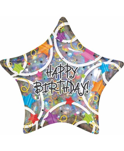 Happy Birthday Folie Ballon Retail