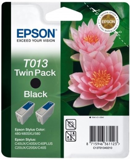 Epson Dubbelpack Black T013