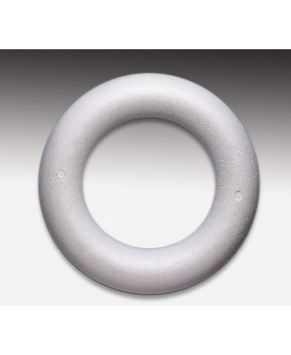 Styropor volle ring [ piepschuim ] 22 cm, 5 STUKS.