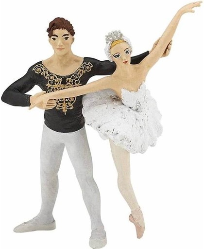 Ballerina met haar partner
