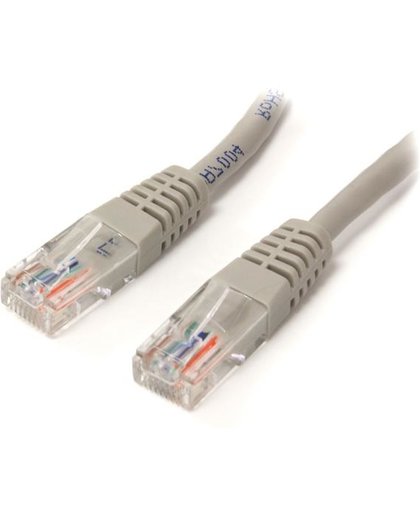 StarTech.com 6 ft Gray Molded Category 5e (350 MHz) UTP Patch Cable 1.83m Grijs netwerkkabel