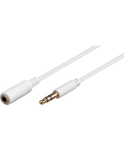 3.5 mm jack extension cable - 3.5 mm male (3-pin, stereo) <gt/> 3.5 mm female (3-pin, stereo) 1,5 meter