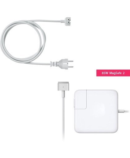 MacBook Oplader Magsafe 2 - 85w voor MacBook Pro 15 inch / Pro 17" (lader/adapter) - Inclusief gratis verlengkabel