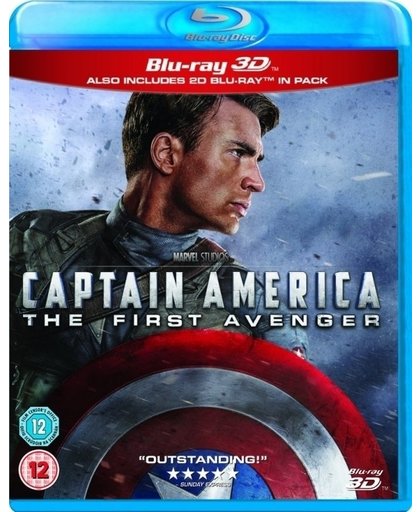 Captain America the First Avenger 3D (3D & 2D Blu-ray)