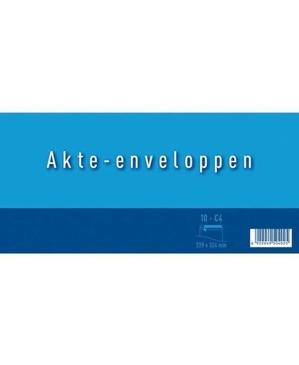 Akte Envelop C4 120gr ZK Wit 180204