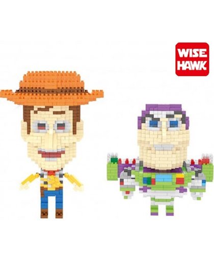 Woody & Buzz (groot) - Nanoblocks Bouwset