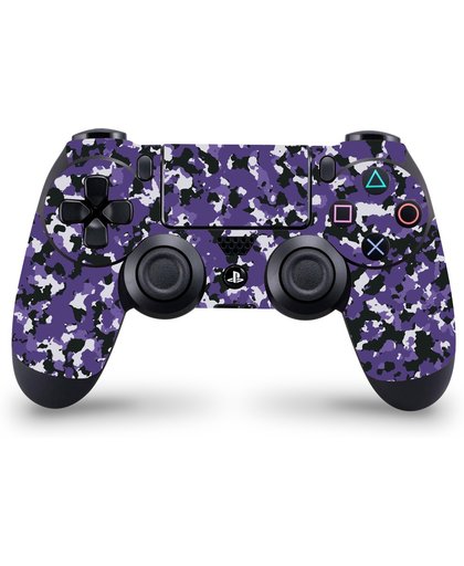 Playstation 4 Controller Skin Camo Paars- PS4 Controller Sticker