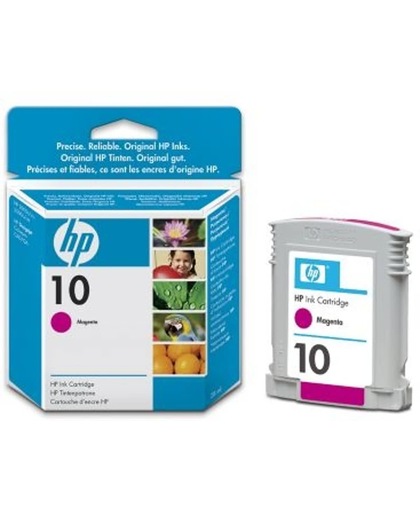 HP 10 Magenta Ink Cartridge 28ml 1650pagina's inktcartridge