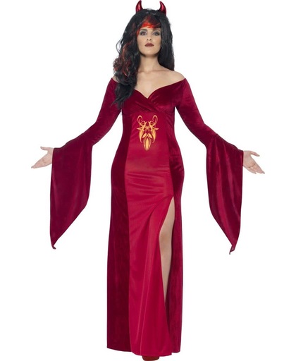 Duivelse koningin Halloween kostuum  | Verkleedkleding dames L (44/46)