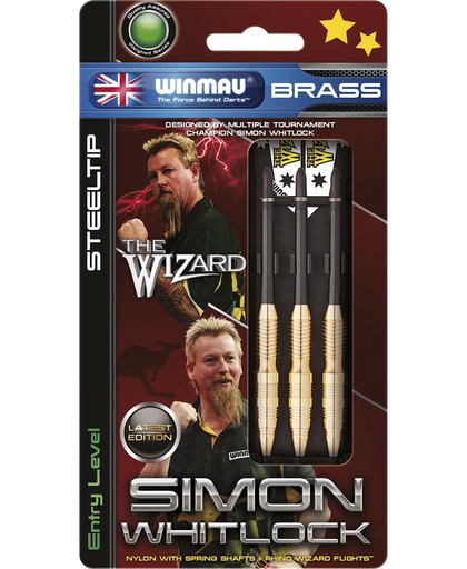 Winmau Simon Whitlock brass steeltip darts 24gr