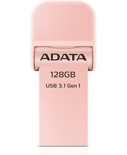 ADATA AI920, 128GB 128GB USB 3.0 (3.1 Gen 1) USB-Type-A-aansluiting Goud USB flash drive