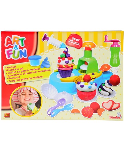 Art & Fun Klei Set - Cupcake