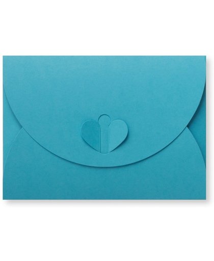 Cadeau Envelop 11 x 15,6 cm Oceaanblauw, 25 stuks