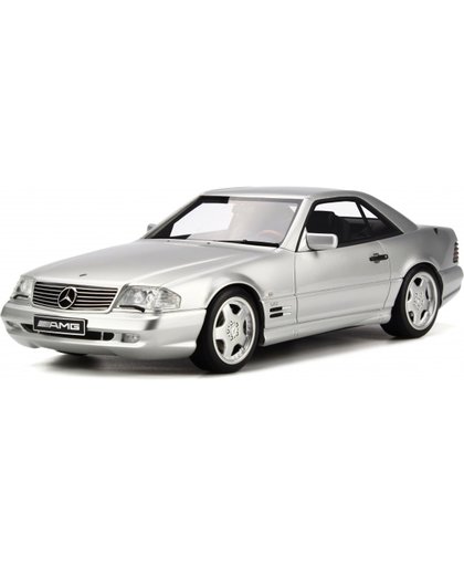 Mercedes-Benz SL73 AMG (R129) 1995 Zilver 1-18 Otto Mobile Limited 2000 Pieces