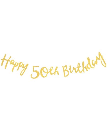 Gouden slinger verjaardag - 50th birthday