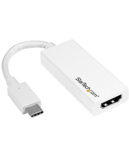 StarTech.com USB-C naar HDMI adapter wit 4K 60Hz USB grafische adapter