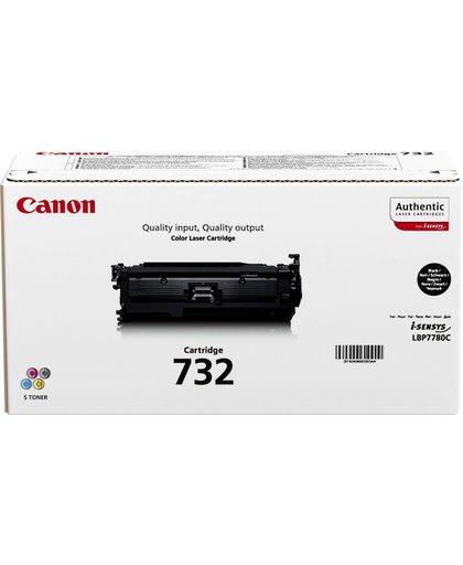 Canon 732K Tonercartridge 6100pagina's Zwart