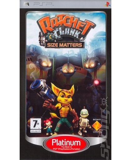 Sony Ratchet & Clank: Size Matters, PSP PlayStation Portable (PSP) Engels, Italiaans video-game