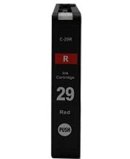 Toners-kopen.nl PGI-29R PGI29R alternatief - compatible inkt cartridge voor Canon PGI 29 Pixma Pro 1 Rot