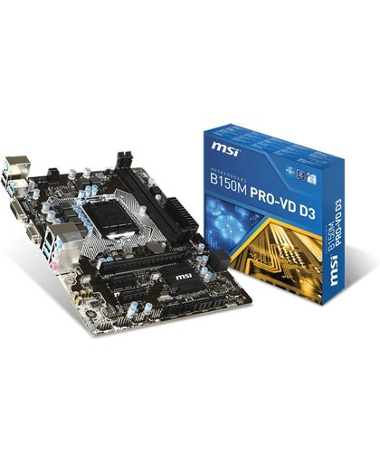 MSI B150M PRO-VD D3 Intel B150 LGA 1151 (Socket H4) ATX