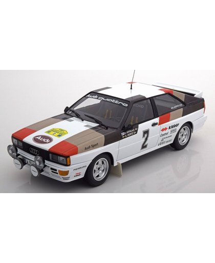 Audi Quattro Sieger Rally Sweden 1981 Mikkola/Hertz 1-18 Minichamps Limited 504 Pieces