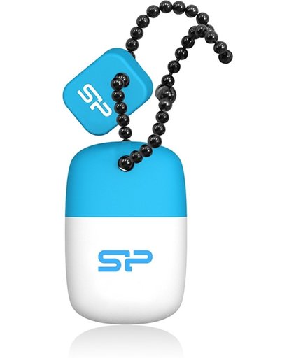 Silicon Power Touch T07 8GB 8GB USB 2.0 Capacity Blauw, Wit USB flash drive