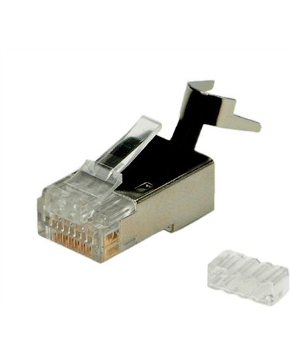 Easy-Use RJ45 krimp connectoren voor CAT6 F/UTP installatiekabel - 10 stuks