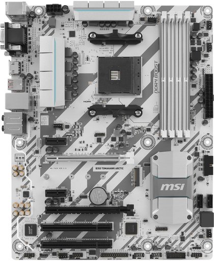 MSI B350 TOMAHAWK ARCTIC AMD B350 Socket AM4 ATX