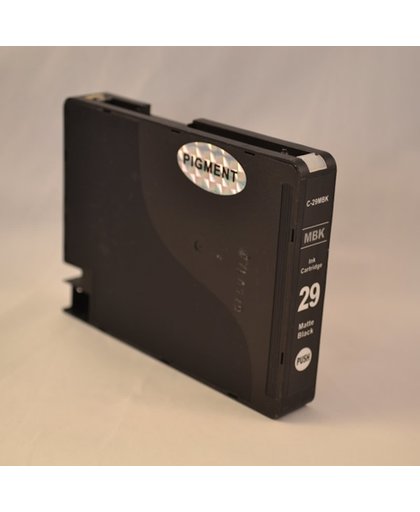 Canon PGI-29 - Inktcartridge (met chip)/ Mat Zwart (huismerk)