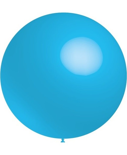 Lichtblauwe Reuze Ballon 60cm