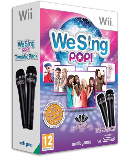 We Sing Pop!  Incl. 2 Microfoons