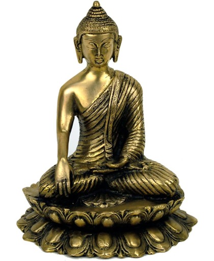 Boeddha Sakyamoeni beeld Lotus