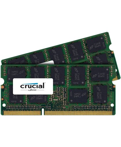 Crucial 8GB (2x4GB) DDR3-1066 CL7 SO-DIMM 8GB DDR3 1066MHz geheugenmodule