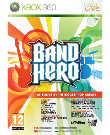 Band Hero Solus Nord (X360)