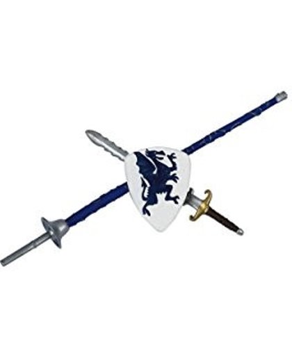 Papo - Set van miniatuur zwaarden en schilden - 10dlg.