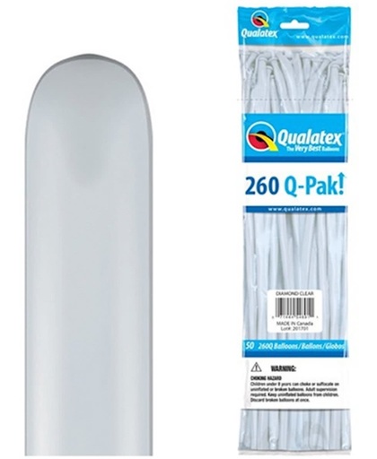 Qualatex Q-pak Clear - 50 stuks